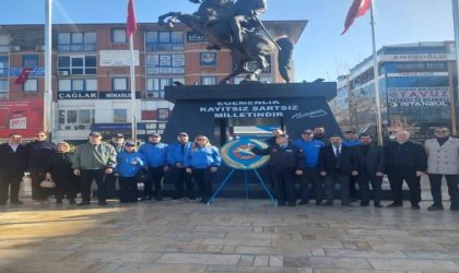 Çerkezköy’de Türk Hava Kurumu’nun 101’inci yaşı kutlandı