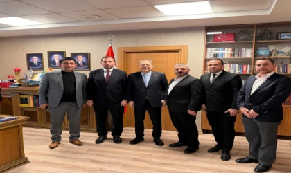 SAMSUN STAJ VE ÇIRAKLIK MAĞDURLARI DERNEĞİ’NDEN MHP GENEL MERKEZİ’NE ZİYARET