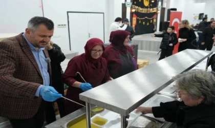 SARAY BELEDİYESİ İLK İFTAR SOFRASINI BEYAZKÖY’DE KURDU