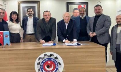 TÜRK METAL SENDİKASI KAPAKLI ŞUBESİ, ÜNİKA KABLO, SCHNEE METAL VE ACT METAL İLE TOPLU İŞ SÖZLEŞMESİ İMZALADI