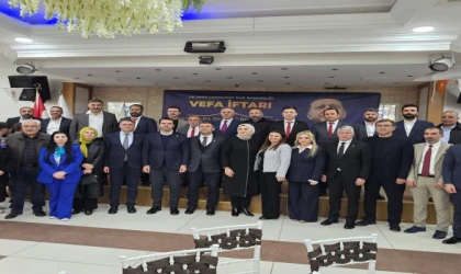 AK Parti Çerkezköy İlçe Başkanlığı’nın Vefa İftarına Katılım Yoğun Oldu