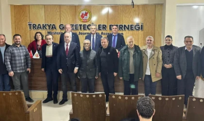 BATI TRAKYA GAZETECİLER DERNEĞİ’NDE IŞIKSAL YİNE GÜVEN TAZELEDİ