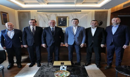Belediye Başkanlarından İSKİ Genel Müdürü Başa’yı ziyaret etti