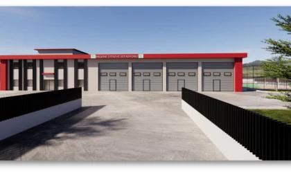 BÜYÜKŞEHİR’DEN ERGENE’YE MODERN İTFAİYE İSTASYONU YATIRIMI