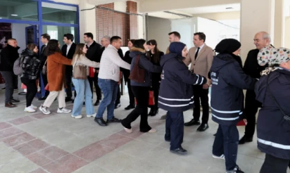 ÇERKEZKÖY BELEDİYESİ’NDE BAYRAMLAŞMA PROGRAMI DÜZENLENDİ