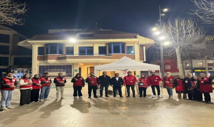 ÇERKEZKÖY’DE KIZILAY’DAN DAYANIŞMA BULUŞMASI