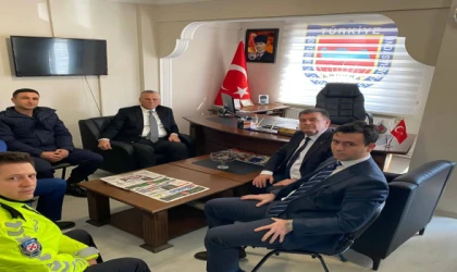 Kaymakam Günlü’den oda başkanlarına hayırlı olsun ziyareti