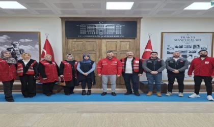 KIZILAY’DAN ÇERKEZKÖY’DE KURUMLAR ARASI İŞ BİRLİĞİ HAMLESİ