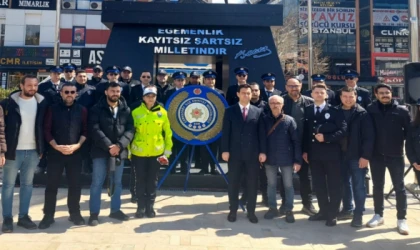 ÇERKEZKÖY’DE POLİS TEŞKİLATI’NIN 181. YILI KUTLANDI