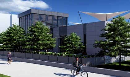 KÜTÜPHANE BAHÇESİNE KENT KAFE GELİYOR