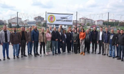 TEKİRDAĞ GAZETECİLER DERNEĞİ ERGENE’DE BULUŞTU