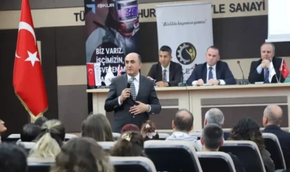 ÇERKEZKÖY’DE ÇTSO’DA İŞVEREN VE SANAYİCİLERE KRİTİK TEFTİŞ BİLGİLENDİRMESİ