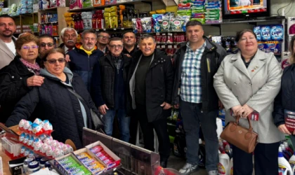 CHP SARAY SAHAYA İNDİ