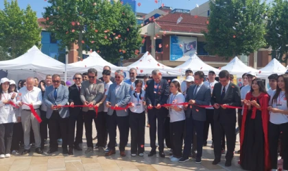 ÇERKEZKÖY'DE MESLEK LİSELERİ FUARI İLGİ GÖRDÜ
