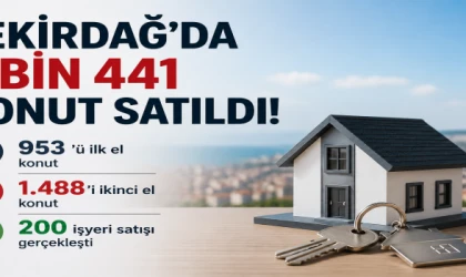 KONUTTA TERCİH YİNE TEKİRDAĞ OLDU