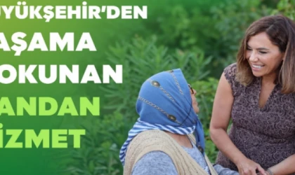 BÜYÜKŞEHİR'DEN EVDE KİŞİSEL BAKIM HİZMETİNE YOĞUN İLGİ
