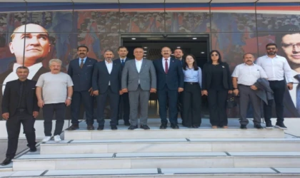 MHP HEYETİNDEN TÜRK METAL SENDİKASI ÇERKEZKÖY ŞUBESİ'NE ZİYARET