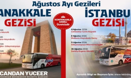 TEKİRDAĞLILAR TARİHİN İZİNDE YOLA ÇIKIYOR