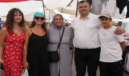 BAŞKAN TAŞYASAN PAZAR ESNAFINI ZİYARET ETMEYİ SÜRDÜRÜYOR