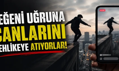 BEĞENİ UĞRUNA CANLARINI TEHLİKEYE ATIYORLAR!