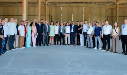 ÇERKEZKÖY TSO HEYETİ, BULGARİSTAN FİLİBE KENTİNDEKİ TRAKYA TİCARET VE LOJİSTİK MERKEZİ’Nİ YERİNDE İNCELEDİ