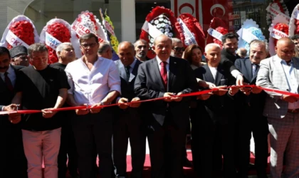 KKTC 5. CUMHURBAŞKANI ERSİN TATAR ÇERKEZKÖY’DE