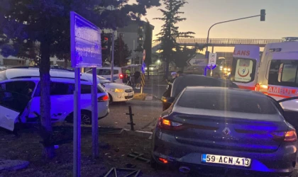 Tugay Kavşağı savaş alanına döndü! 3’ü çocuk 6 yaralı
