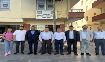 CHP Çerkezköy İlçe Teşkilatı’ndan oda ve derneklere ziyaret