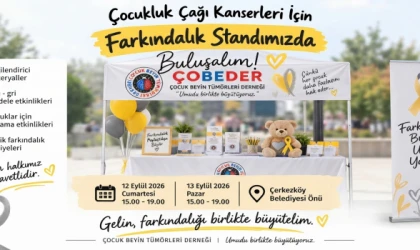 ÇOBEDER, Çerkezköy’de Farkındalık Standı Açacak