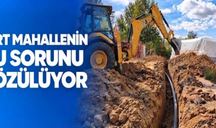 Dört Mahallenin İçme Suyu Hattı Yenileniyor