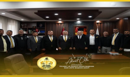 Sarı Liste sahada: Ahmet Çetin ve ekibinden esnaf ve sanayi ziyaretleri