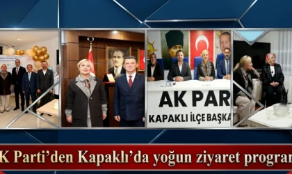 AK Parti’den Kapaklı’da yoğun ziyaret programı