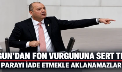 Aygun’dan fon vurgununa sert tepki: “Parayı iade etmekle aklanamazlar”