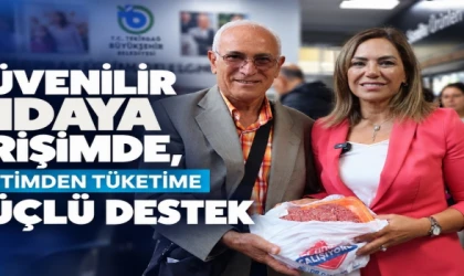 Tekirdağ Büyükşehir Belediyesi’nden gıdaya erişim ve üretime kapsamlı destek