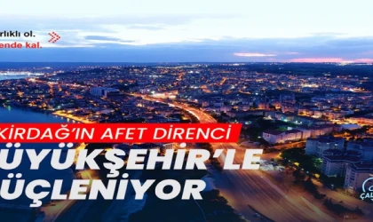 Tekirdağ’da afetlere karşı kapsamlı hazırlık