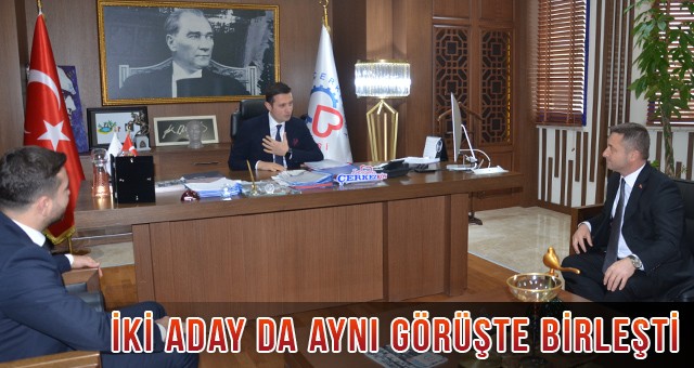 İKİ ADAY DA ORTAK NOKTADA BULUŞTU “KAZANAN ÇERKEZKÖY OLACAK”