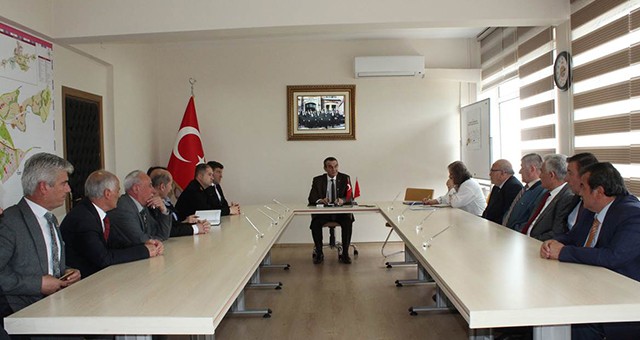 İLÇE GÜVENLİK TOPLANTISI KAYMAKAM ABBAN’IN BAŞKANLIĞINDA YAPILDI