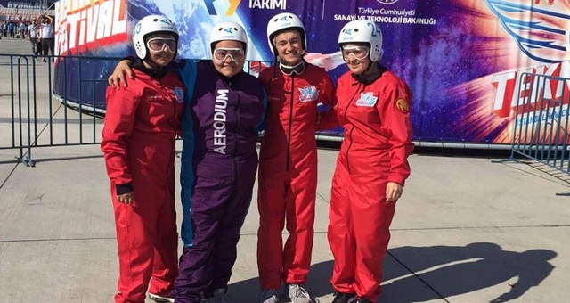 SEVAL AHMET ÇETİN FEN LİSESİ ÖĞRENCİLERİ TEKNOFEST'TE