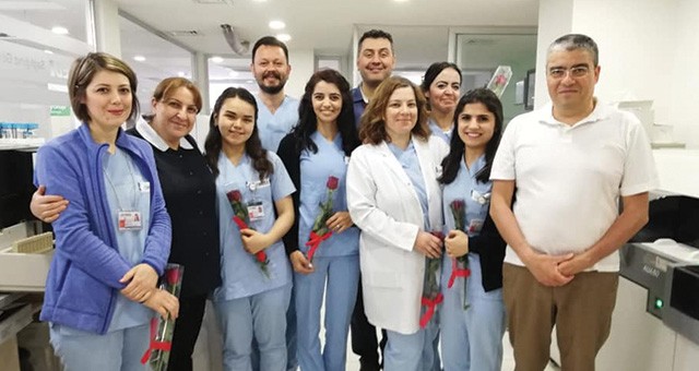 OPTİMED HASTANESİ HEMŞİRELER, EBELER VE LABORANTLAR GÜNÜNÜ KUTLADI