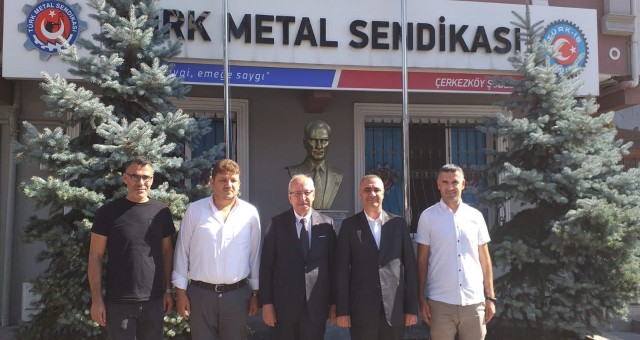 ALBAYRAK’TAN TÜRK METAL’E DESTEK ZİYARETİ
